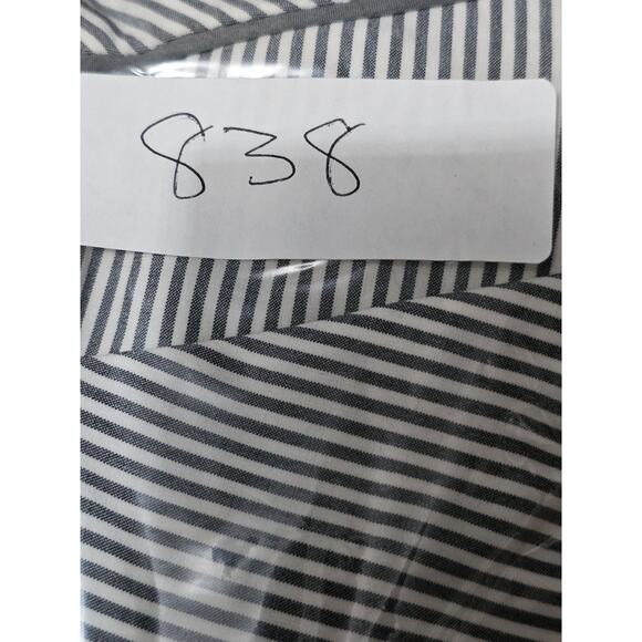 Athleta Brooklyn Textured Ankle Pant Womens Gray Striped Size 8  (838) - Picture 10 of 10